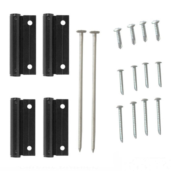 Marvin Swinging Screen Door Hinge Kit Black - Marvin Swinging Screen Door Hinge Kit Black