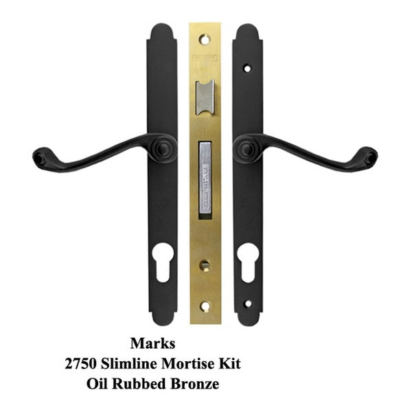 Marks Storm Door Handle Keyed on Both Sides Door Handle Marks 2750 ThinLine Storm Door Handle - Marks Storm Door Handle Keyed on Both Sides Door Handle Marks 2750 ThinLine Storm Door Handle