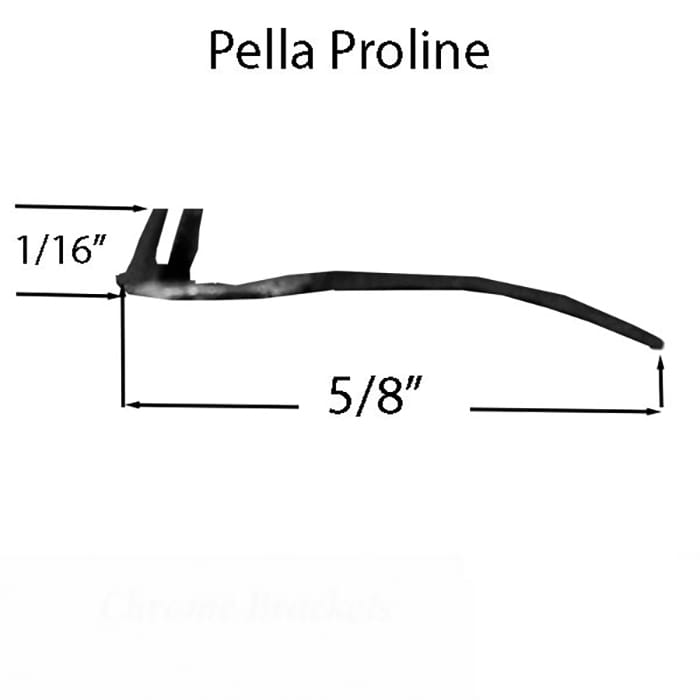 Pella Proline perimeter Rainstrip weatherstrip 5/8