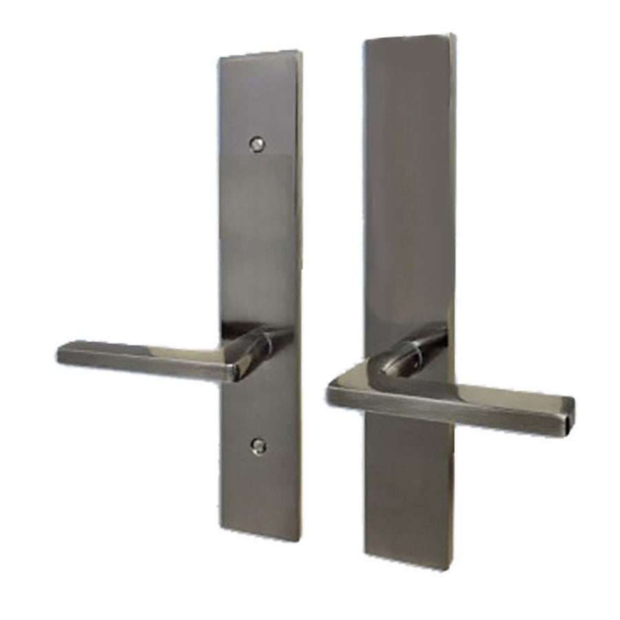 G-U Roma Handle with 55 mm Plate, Dummy with Fixed Handles, Solid Brass  -  Choose Color - G-U Roma Handle with 55 mm Plate, Dummy with Fixed Handles, Solid Brass  -  Choose Color