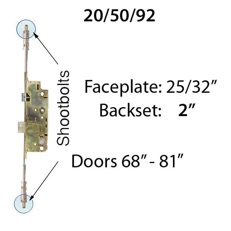 20mm Active 50/92 Shootbolt G-U replacement for 74-3/4