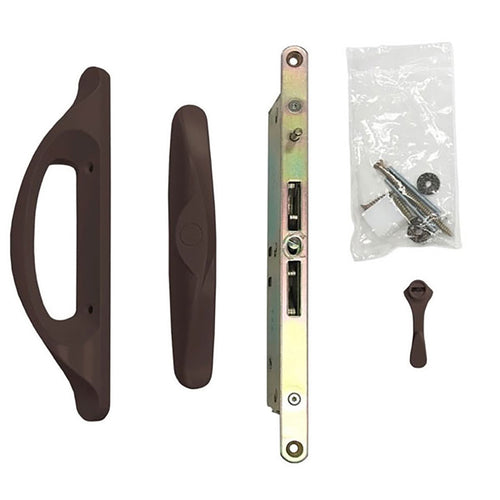 Andersen 100 series Tulsa handleset for Patio Gliding Door - Dark Bronze - Andersen 100 series Tulsa handleset for Patio Gliding Door - Dark Bronze