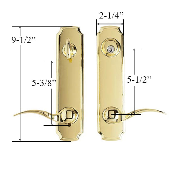 Signature Active Keyed Handleset with Deadbolt, 5-1/2