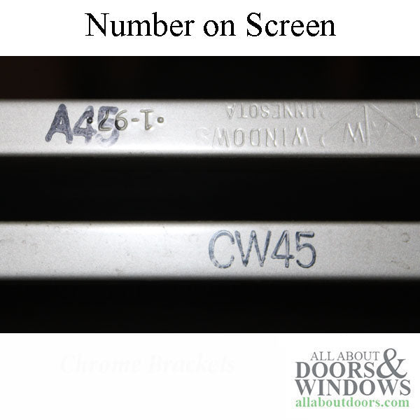 INFORMATION  - ANDERSEN CASEMENT WINDOW GLAZING BEAD - INFORMATION  - ANDERSEN CASEMENT WINDOW GLAZING BEAD