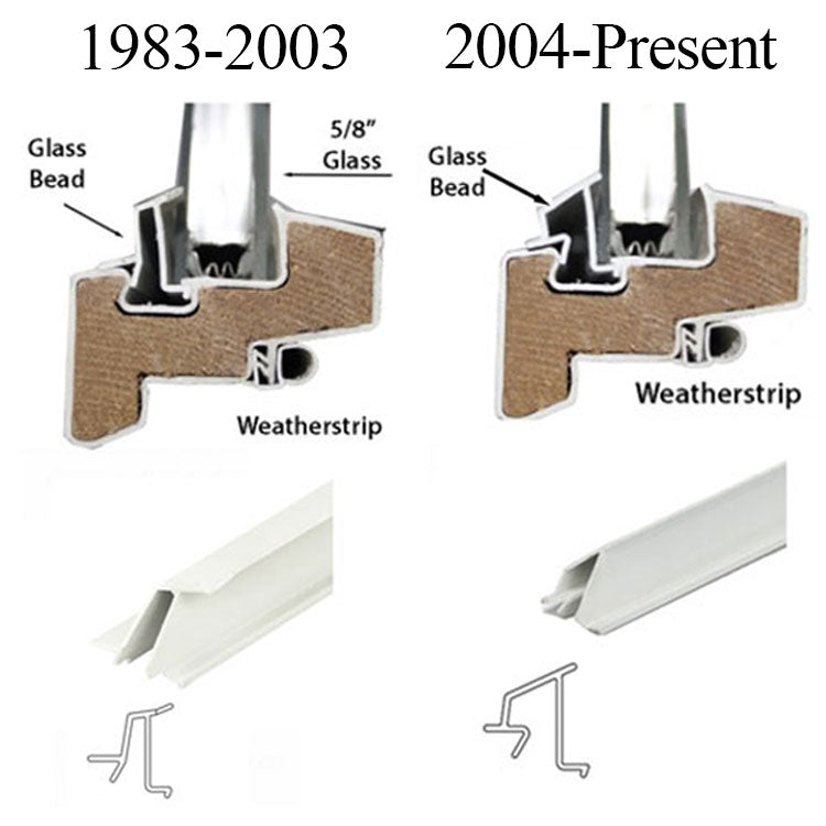 Andersen Glazing Bead, Perma-Shield Improved/E-Z 400 Series, 5/8
