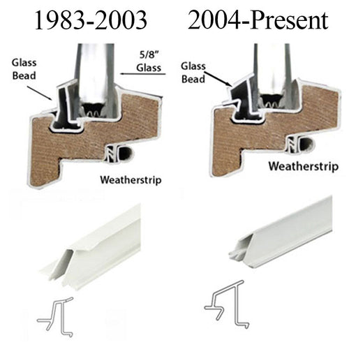 Andersen Glazing Bead, Perma-Shield Improved/E-Z 400 Series, 5/8