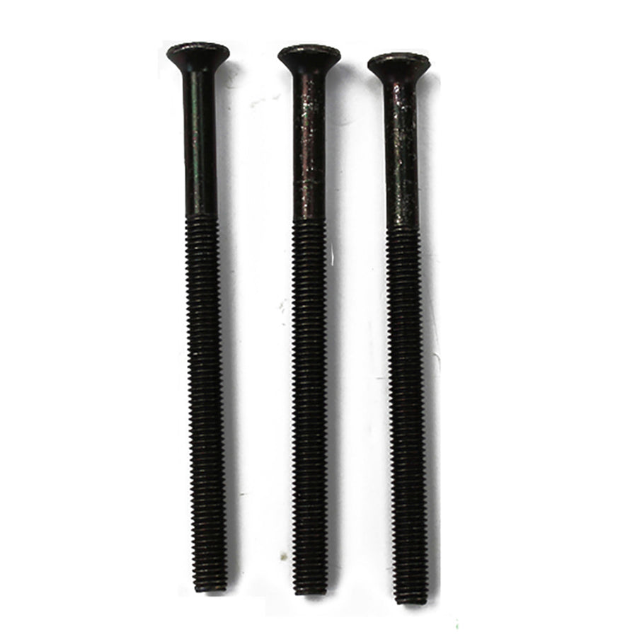 Hoppe Mounting Screws, M5 75mm - Antique Nickel / Pearl Black - Hoppe Mounting Screws, M5 75mm - Antique Nickel / Pearl Black