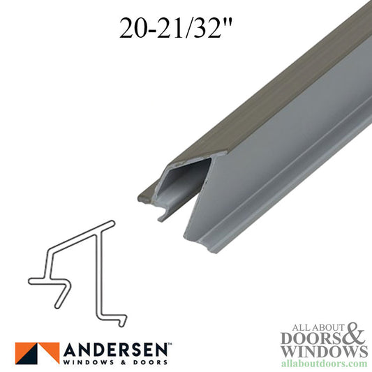 Andersen Glazing Bead, Perma-Shield Improved/E-Z 400 Series, 5/8" C1, 20-21/32" - Terratone