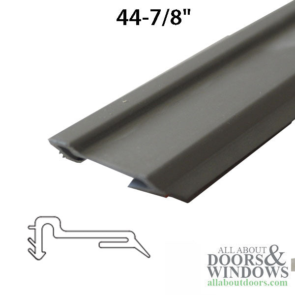 Andersen Perma-Shield® Glazing Bead Gliding Door 1 Inch Glass Rails - Andersen Perma-Shield® Glazing Bead Gliding Door 1 Inch Glass Rails