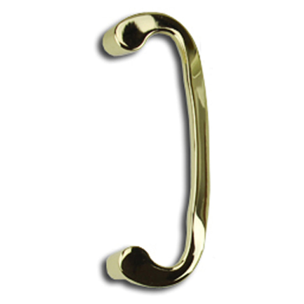 Legacy Glass Sliding Door Handle Only - Solid Polished Brass - Legacy Glass Sliding Door Handle Only - Solid Polished Brass