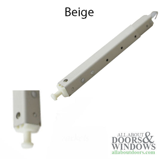 Custom Channel Balance for Tilt Windows, Beige, 9/16 x 9/16 Sizes 10-45, A-I