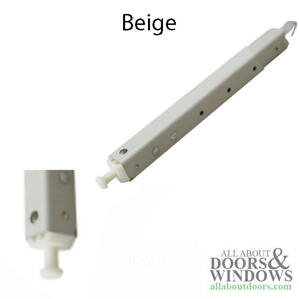 Custom Channel Balance for Tilt Windows, Beige, 9/16 x 9/16 Sizes 10-45, A-I - Custom Channel Balance for Tilt Windows, Beige, 9/16 x 9/16 Sizes 10-45, A-I