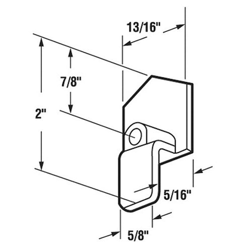 Closet Wardrobe Door Guide Nylon - Closet Wardrobe Door Guide Nylon