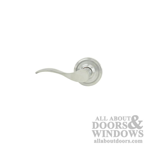 Weslock Bordeau Dummy Door Lever Left Hand Satin Chrome Door Handle - Weslock Bordeau Dummy Door Lever Left Hand Satin Chrome Door Handle