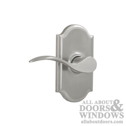 Weslock Bordeau Privacy Door Lever Left Hand Satin Nickel Premiere Privacy Handle - Weslock Bordeau Privacy Door Lever Left Hand Satin Nickel Premiere Privacy Handle