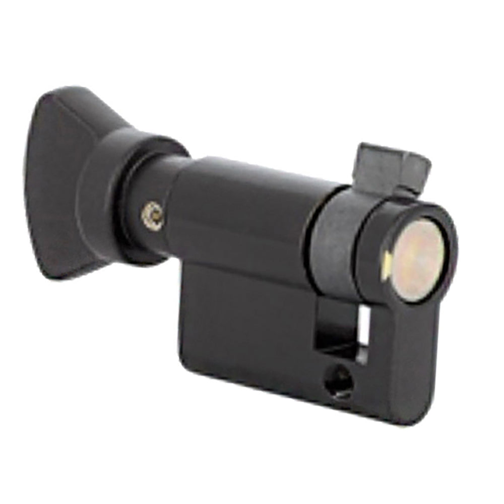 Hoppe 40/10 V-Knob Half Profile Euro Cylinder - Hoppe 40/10 V-Knob Half Profile Euro Cylinder