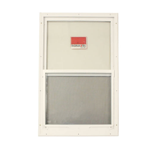 Therma Tru Vented Door Lite 1/2 Lite with Clear Glass and Screen - Therma Tru Vented Door Lite 1/2 Lite with Clear Glass and Screen