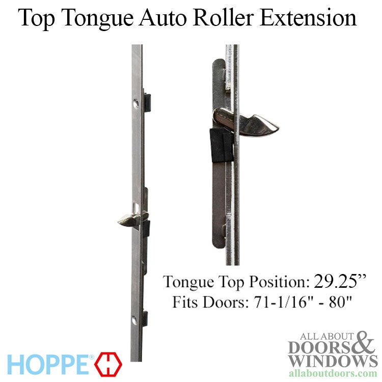 HLS 9000 Multipoint Lock Top Extension, Automatic Tongue - HLS 9000 Multipoint Lock Top Extension, Automatic Tongue