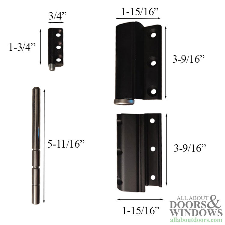 Terrace Door Clamp Hinge, 2 wings - Terrace Door Clamp Hinge, 2 wings