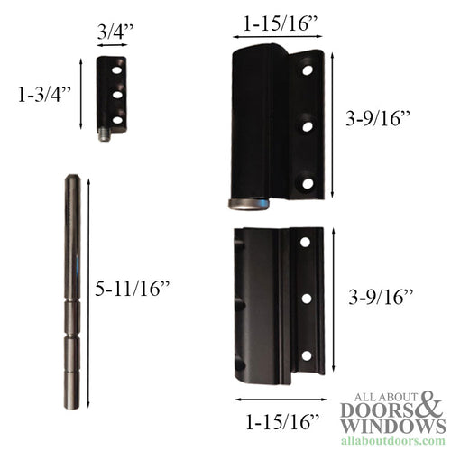 Terrace Door Clamp Hinge, 2 wings - Terrace Door Clamp Hinge, 2 wings