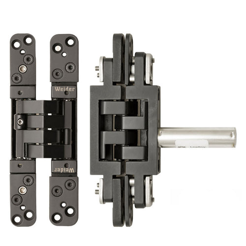 3D Adjustable Concealed Hinge - 60kg Self-Close Function, Stainless Steel - 3D Adjustable Concealed Hinge - 60kg Self-Close Function, Stainless Steel
