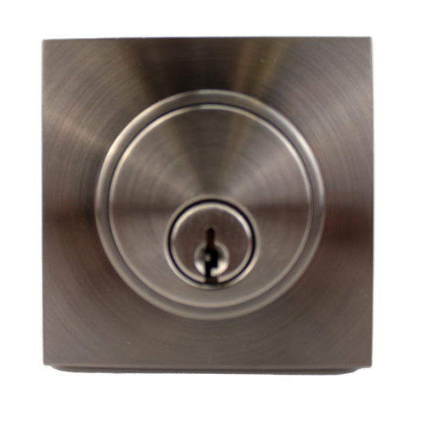 Ultra Security Deadbolt Lock Square Body Deadbolt With Key - Ultra Security Deadbolt Lock Square Body Deadbolt With Key
