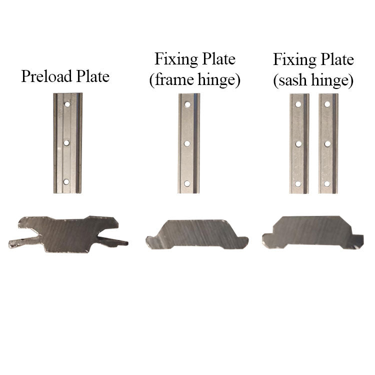 Terrace Door Clamp Hinge, 2 wings - Terrace Door Clamp Hinge, 2 wings