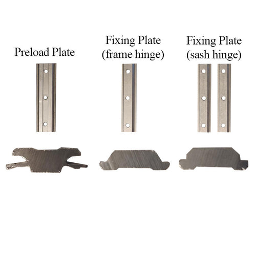 Terrace Door Clamp Hinge, 2 wings - Terrace Door Clamp Hinge, 2 wings
