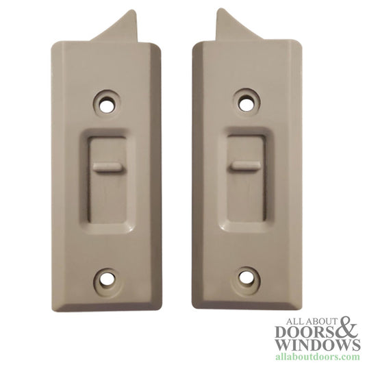 Tilt Latch, 2-1/16" Screw hole, Vinyl Windows, RH and LH - Beige