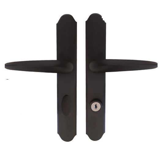 Straight Lever Mortise Lock Handle Set for Storm Doors