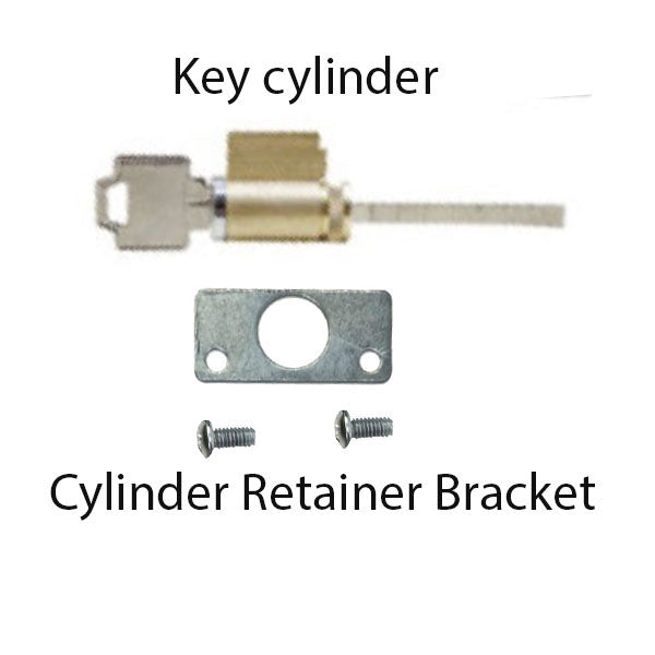 Patio Door Handle Set - Non-Keyed - 3-15/16