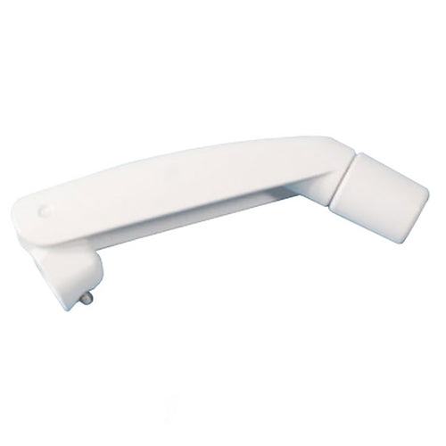 Andersen E-Series Folding Handle for Awning and Casement Windows White - Andersen E-Series Folding Handle for Awning and Casement Windows White