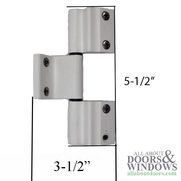 Clamp Hinge 3 Leaf Wings Ambidextrous Left or Right Hand - Clamp Hinge 3 Leaf Wings Ambidextrous Left or Right Hand