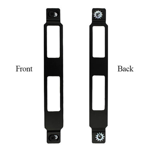 Larson Storm Door QuickFit Latch and Deadbolt Strike Plate 15/16 Inch x 6-7/8 Inch - Larson Storm Door QuickFit Latch and Deadbolt Strike Plate 15/16 Inch x 6-7/8 Inch