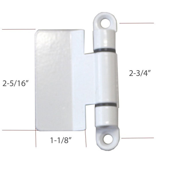 Visions 2000 Eyebrow Garden Window Hinge - Visions 2000 Eyebrow Garden Window Hinge