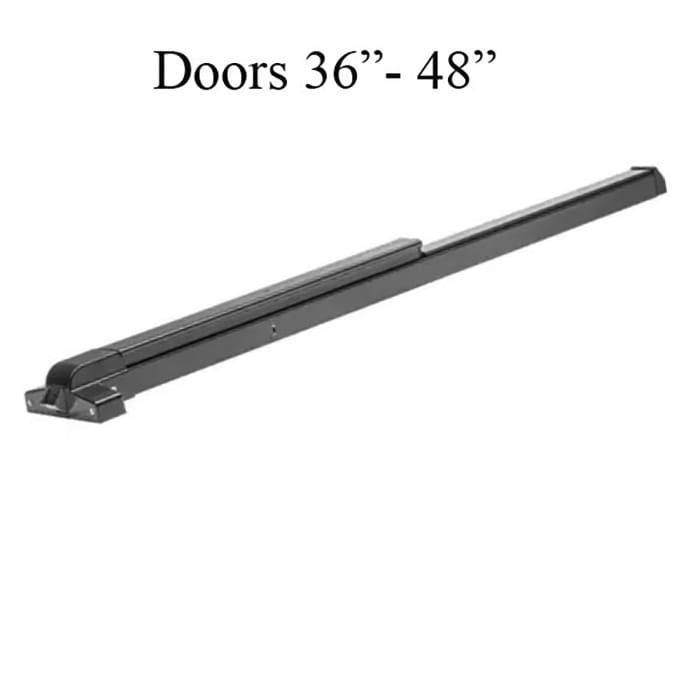 Surface Mount Vertical Rod Exit Device Push Panic Bar 36-48 inch x 7 feet - Surface Mount Vertical Rod Exit Device Push Panic Bar 36-48 inch x 7 feet