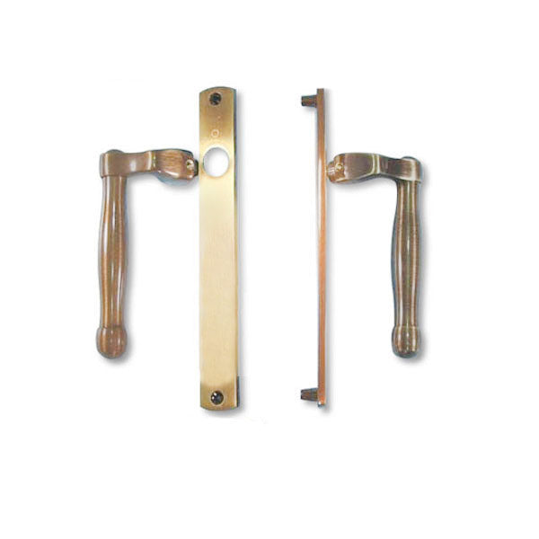 Fuhr L Style Dummy Handle Set for Sliding Patio Doors Inactive - Fuhr L Style Dummy Handle Set for Sliding Patio Doors Inactive
