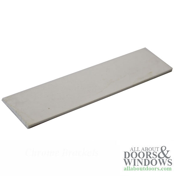 Plastic Shim Setting Block 7/8 x 3 Inch x 1/16 Inch - Plastic Shim Setting Block 7/8 x 3 Inch x 1/16 Inch