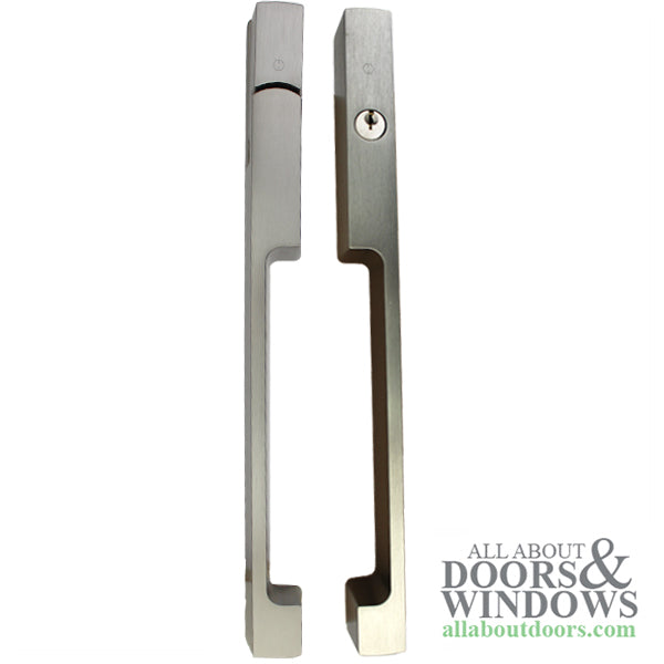 Hoppe Dallas Keyed Sliding Door Handle For HLS9000 Locks Left Handed Door Handle Fits 1.75 Inch Doors - Hoppe Dallas Keyed Sliding Door Handle For HLS9000 Locks Left Handed Door Handle Fits 1.75 Inch Doors
