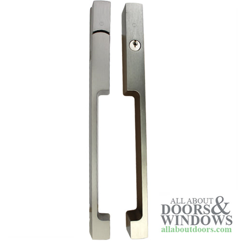 Hoppe Dallas Keyed Sliding Door Handle For HLS9000 Locks Left Handed Door Handle Fits 1.75 Inch Doors - Hoppe Dallas Keyed Sliding Door Handle For HLS9000 Locks Left Handed Door Handle Fits 1.75 Inch Doors