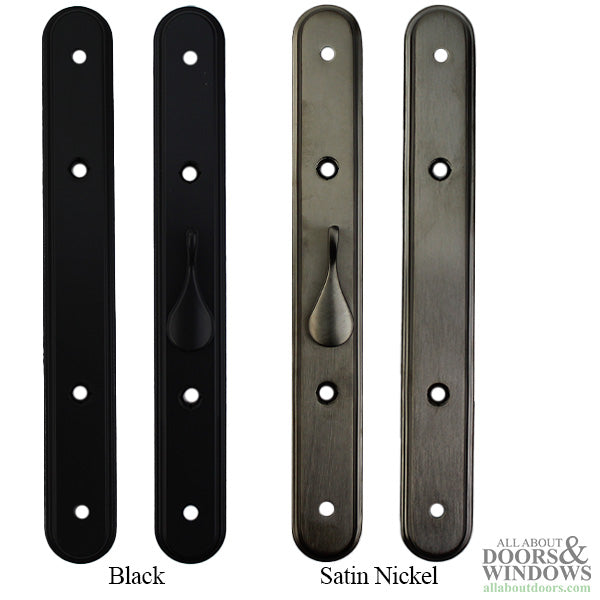 Olympus Handle Set with Offset Thumb-turn for Sliding Glass Doors Non-Keyed Door Handle - Olympus Handle Set with Offset Thumb-turn for Sliding Glass Doors Non-Keyed Door Handle