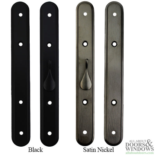 Olympus Handle Set with Offset Thumb-turn for Sliding Glass Doors Non-Keyed Door Handle - Olympus Handle Set with Offset Thumb-turn for Sliding Glass Doors Non-Keyed Door Handle