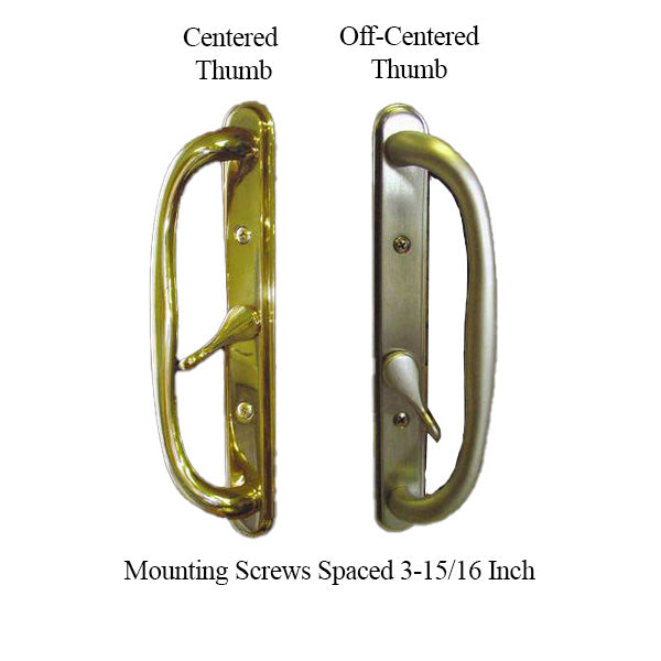 Olympus Door Handle For Sliding Glass Doors Keyed Offset Thumb Turn Schlage Key Way - Olympus Door Handle For Sliding Glass Doors Keyed Offset Thumb Turn Schlage Key Way