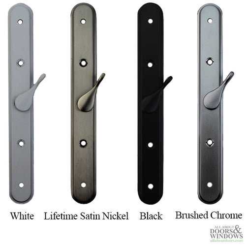 Olympus Sliding Patio Door Lever Keyed Non Handed Sliding Glass Door Handle Set - Olympus Sliding Patio Door Lever Keyed Non Handed Sliding Glass Door Handle Set