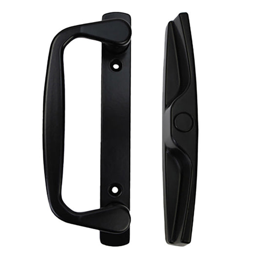 Sliding Glass Door Handle No Key 3-15/16 Inch Screw Hole Spacing Sliding Door Handle