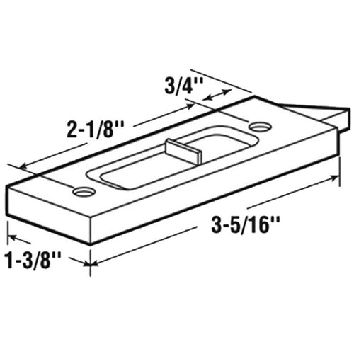 Tilt Latch Vinyl Aluminum Window Hardware - Tilt Latch Vinyl Aluminum Window Hardware