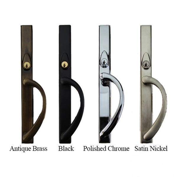 Amesbury Truth Expression Sliding Door Handle Keyed Entry Square Handlset - Amesbury Truth Expression Sliding Door Handle Keyed Entry Square Handlset