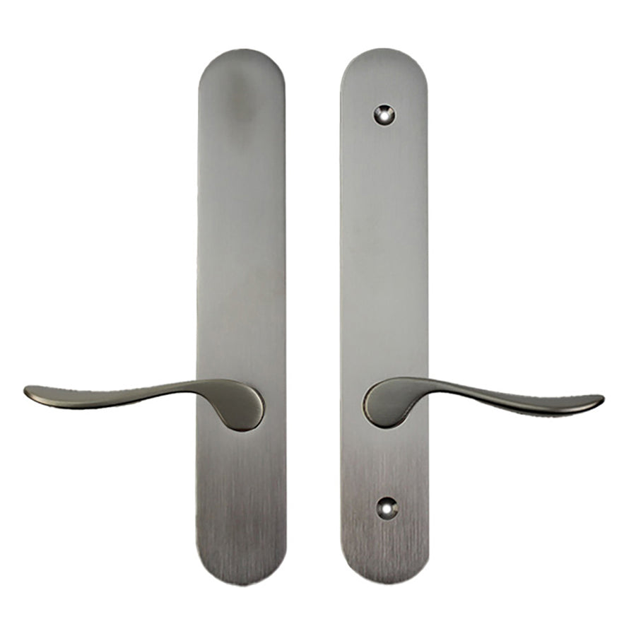 Marvin Inactive / Dummy Trim for Passive door - PVD Satin Nickel - Marvin Inactive / Dummy Trim for Passive door - PVD Satin Nickel