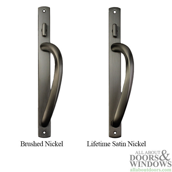 Truth Door Handle For Sliding Glass Doors Non Keyed Curved Handlset Choose Color - Truth Door Handle For Sliding Glass Doors Non Keyed Curved Handlset Choose Color