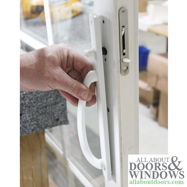 Truth Door Handle For Sliding Glass Doors Non Keyed Curved Handlset Choose Color - Truth Door Handle For Sliding Glass Doors Non Keyed Curved Handlset Choose Color